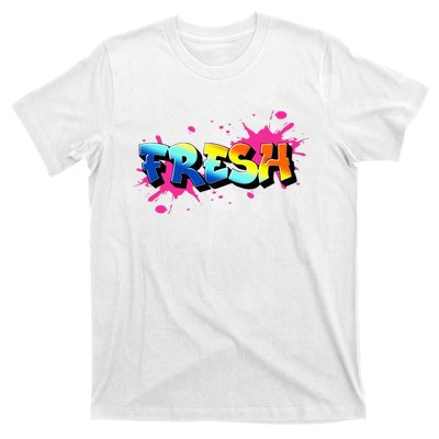 Fresh Old School Graffiti Style Funny Graffiti Graphic T-Shirt