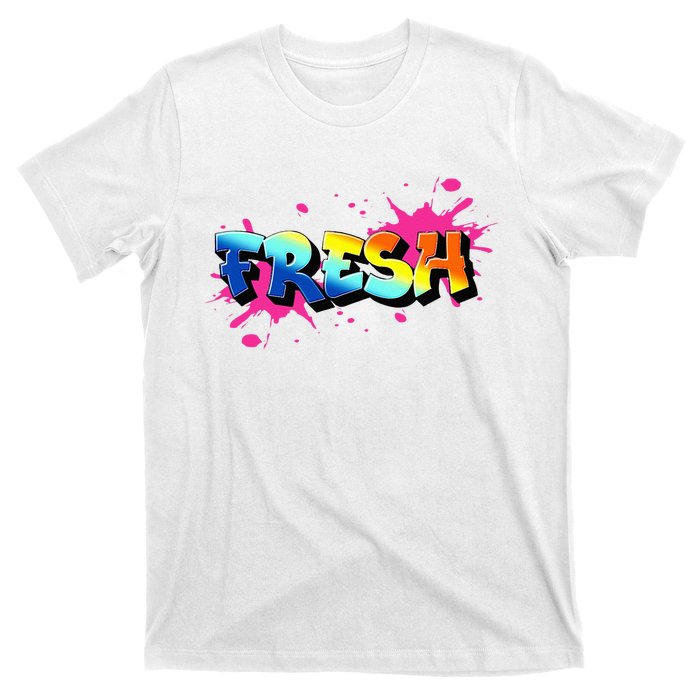 Fresh Old School Graffiti Style Funny Graffiti Graphic T-Shirt