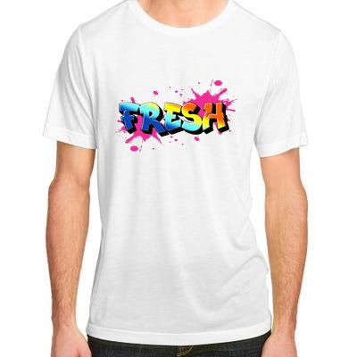 Fresh Old School Graffiti Style Funny Graffiti Graphic Adult ChromaSoft Performance T-Shirt