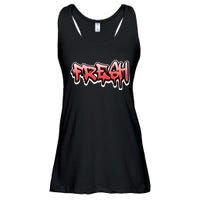 Fresh Old School Graffiti Style Funny Graffiti Graphic Ladies Essential Flowy Tank