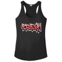 Fresh Old School Graffiti Style Funny Graffiti Graphic Ladies PosiCharge Competitor Racerback Tank