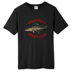 Fun Outdoors Snakehead Fishzilla Fishing Tall Fusion ChromaSoft Performance T-Shirt