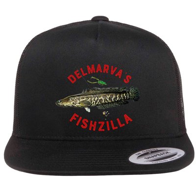 Fun Outdoors Snakehead Fishzilla Fishing Flatbill Hat