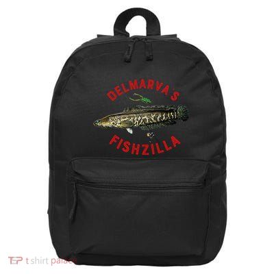 Fun Outdoors Snakehead Fishzilla Fishing 16 in Basic Backpack