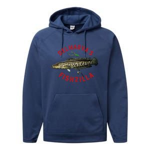 Fun Outdoors Snakehead Fishzilla Fishing Performance Fleece Hoodie