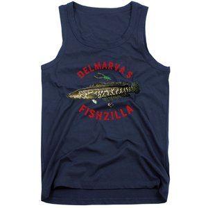 Fun Outdoors Snakehead Fishzilla Fishing Tank Top