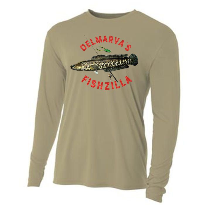 Fun Outdoors Snakehead Fishzilla Fishing Cooling Performance Long Sleeve Crew