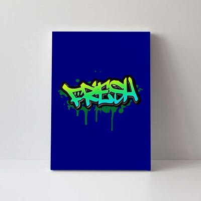 Fresh Old School Graffiti Style Funny Graffiti Graphic Canvas