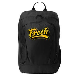 Fresh Old School Graffiti Style Funny Graffiti Graphic City Backpack