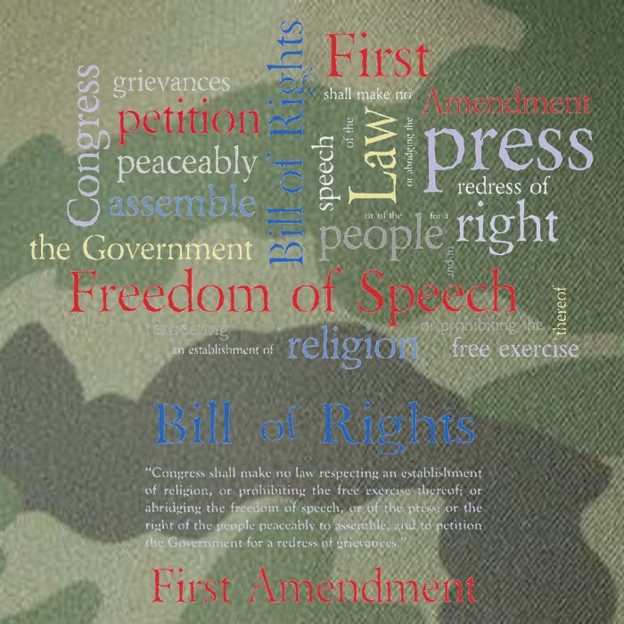 Freedom Of Speech 1st Amendment Legacy Tie Dye Trucker Hat