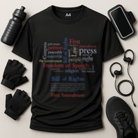 Freedom Of Speech 1st Amendment Performance Shirt
