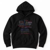 Freedom Of Speech 1st Amendment Hoodie