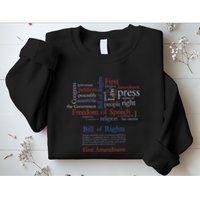 Freedom Of Speech 1st Amendment Sweatshirt