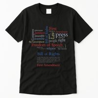 Freedom Of Speech 1st Amendment Tall T-Shirt
