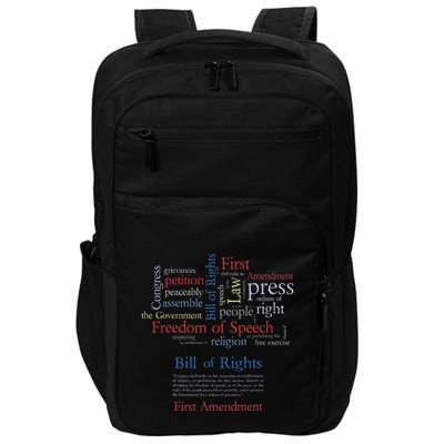 Freedom Of Speech 1st Amendment Impact Tech Backpack