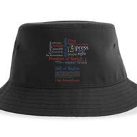 Freedom Of Speech 1st Amendment Sustainable Bucket Hat