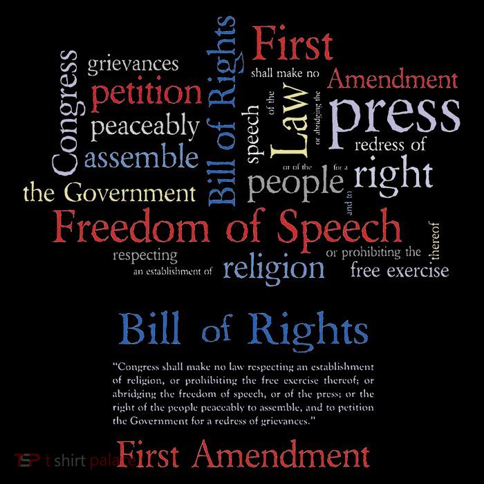 Freedom Of Speech 1st Amendment Button