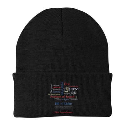 Freedom Of Speech 1st Amendment Beanie