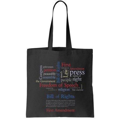 Freedom Of Speech 1st Amendment Bag