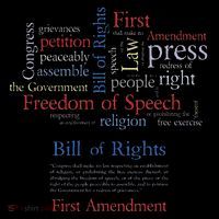 Freedom Of Speech 1st Amendment Baby Bodysuit