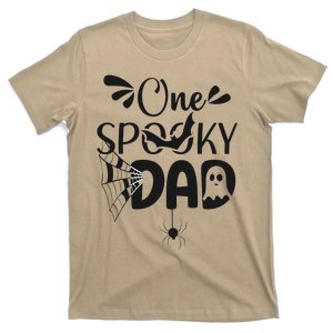 Funny One Spooky Dad Halloween Costume Family Matching T-Shirt