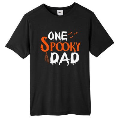 Funny One Spooky Dad Halloween Family Outfit Daddy Father Tall Fusion ChromaSoft Performance T-Shirt