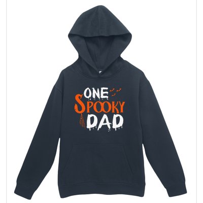 Funny One Spooky Dad Halloween Family Outfit Daddy Father Urban Pullover Hoodie