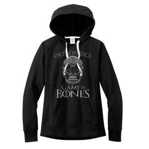 Funny Orthopedic Surgeon Game Of Bones Orthopedist Humor Women's Fleece Hoodie