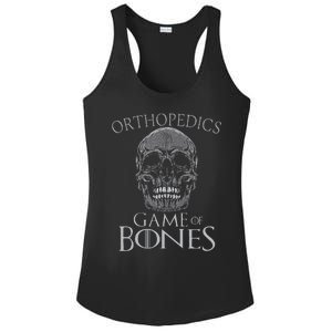 Funny Orthopedic Surgeon Game Of Bones Orthopedist Humor Ladies PosiCharge Competitor Racerback Tank