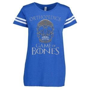 Funny Orthopedic Surgeon Game Of Bones Orthopedist Humor Enza Ladies Jersey Football T-Shirt