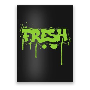 Fresh Old School Graffiti Style Funny Graffiti Graphic Poster