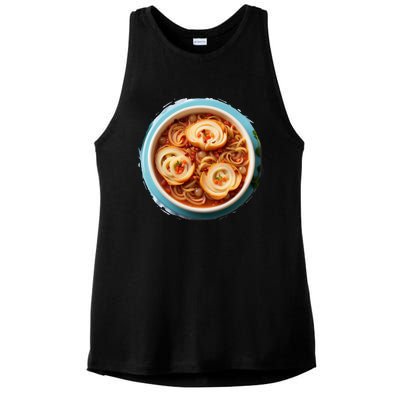 French Onion Soup Ladies PosiCharge Tri-Blend Wicking Tank