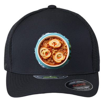 French Onion Soup Flexfit Unipanel Trucker Cap