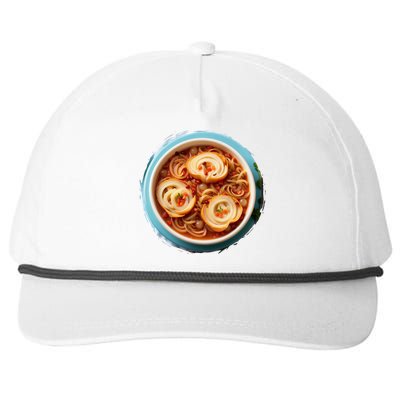 French Onion Soup Snapback Five-Panel Rope Hat