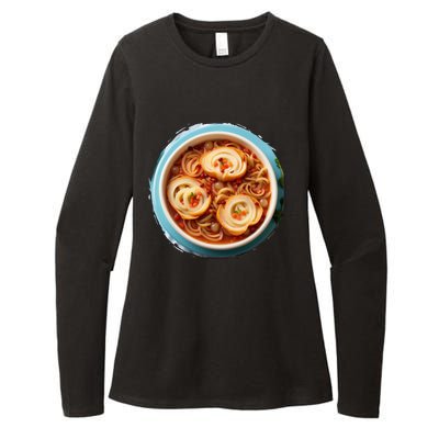 French Onion Soup Womens CVC Long Sleeve Shirt