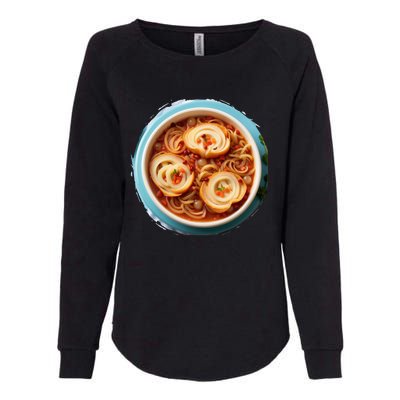 French Onion Soup Womens California Wash Sweatshirt