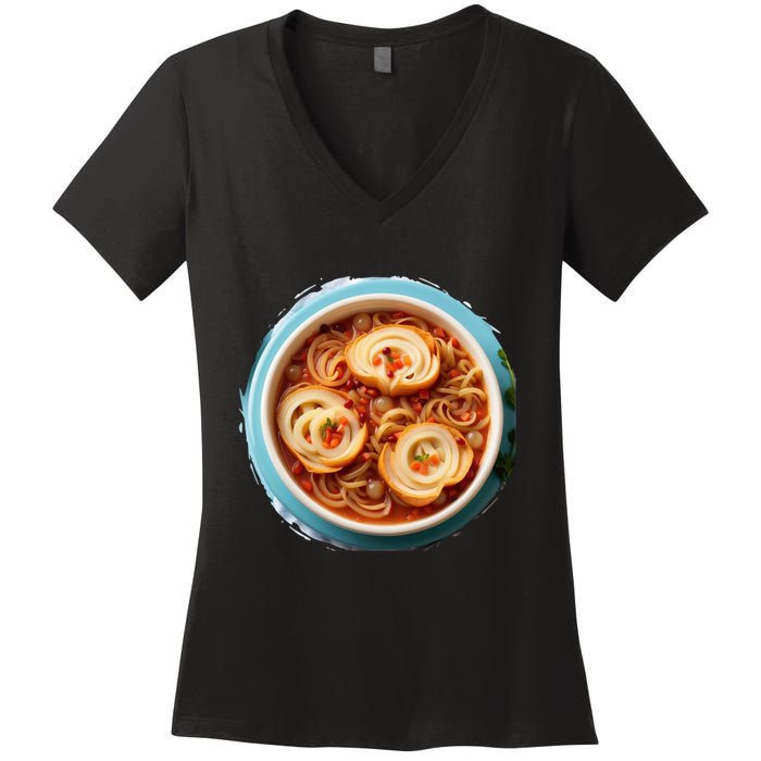 French Onion Soup Women's V-Neck T-Shirt
