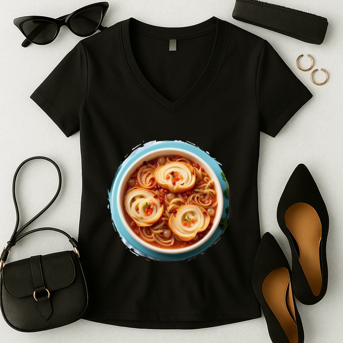 French Onion Soup Women's V-Neck T-Shirt