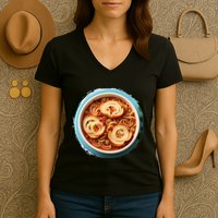 French Onion Soup Women's V-Neck T-Shirt