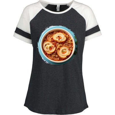 French Onion Soup Enza Ladies Jersey Colorblock Tee