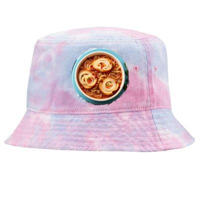 French Onion Soup Tie-Dyed Bucket Hat