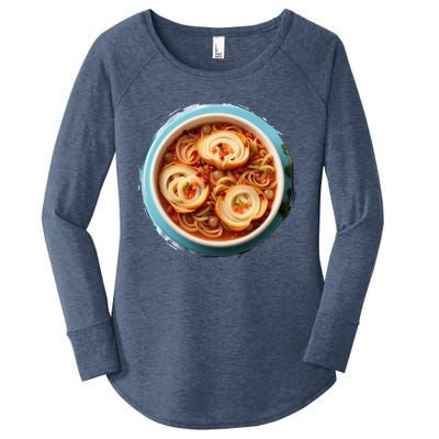 French Onion Soup Women's Perfect Tri Tunic Long Sleeve Shirt