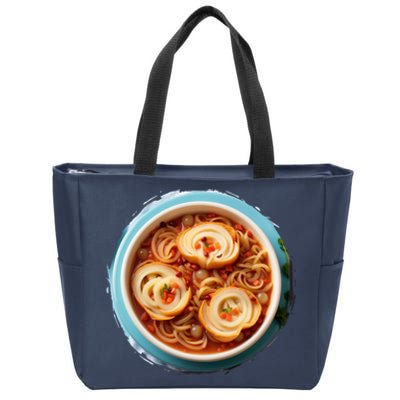 French Onion Soup Zip Tote Bag