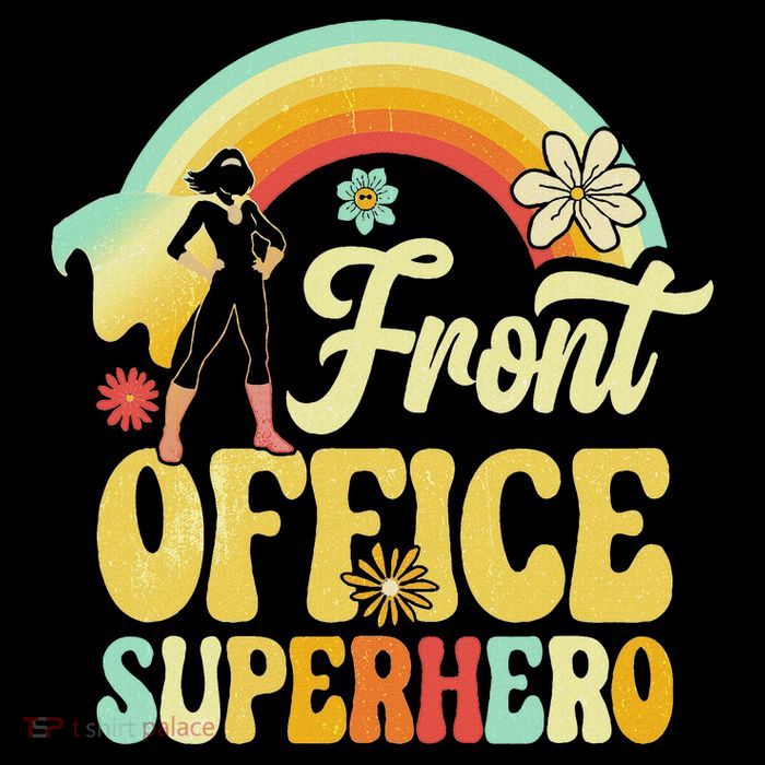 Front Office Superhero Secretary Administrative Assistant T-Shirt