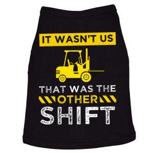 Forklift Operator stacker logistics Gift Doggie Tank