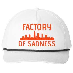 Factory Of Sadness Cleveland Ohio Snapback Five-Panel Rope Hat