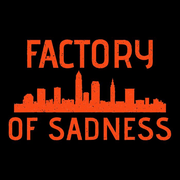 Factory Of Sadness Cleveland Ohio Cropped Pullover Crew