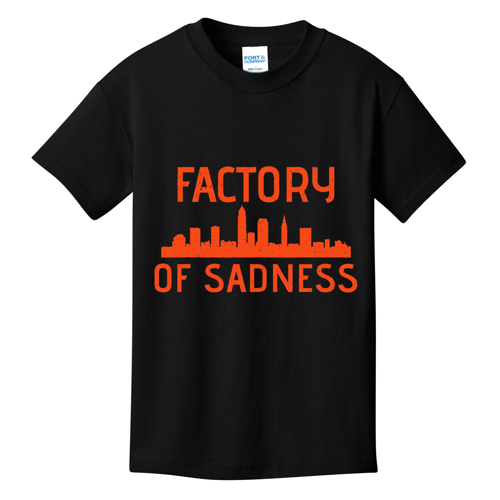 Factory Of Sadness Cleveland Ohio Kids T-Shirt