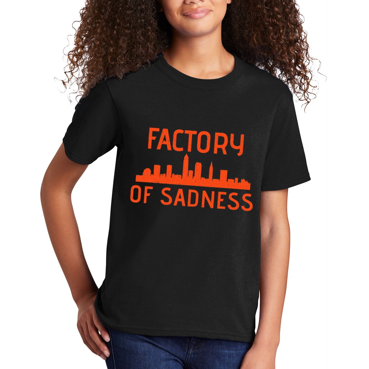 Factory Of Sadness Cleveland Ohio Kids T-Shirt