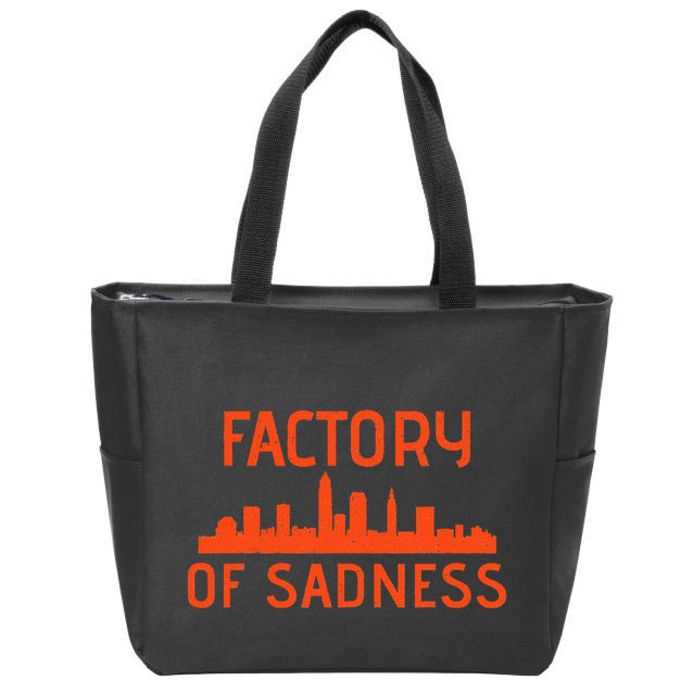 Factory Of Sadness Cleveland Ohio Zip Tote Bag